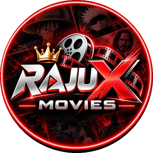RAJU X MOVIES logo
